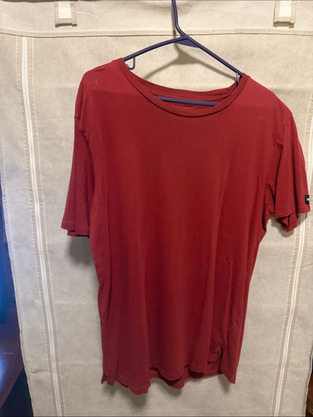Zanerobe Men's Crewneck T‑Shirt in Brick Red
